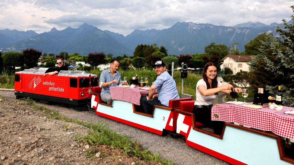 © Train raclette au Swiss Vapeur Parc - Swiss Vapeur Parc