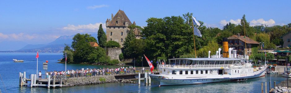 © Croisière CGN sur le Léman vers la Cité médiévale d'Yvoire - CGN