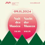 © Affiche de la nuit valaisanne des musées 2024 - Nuit des musées